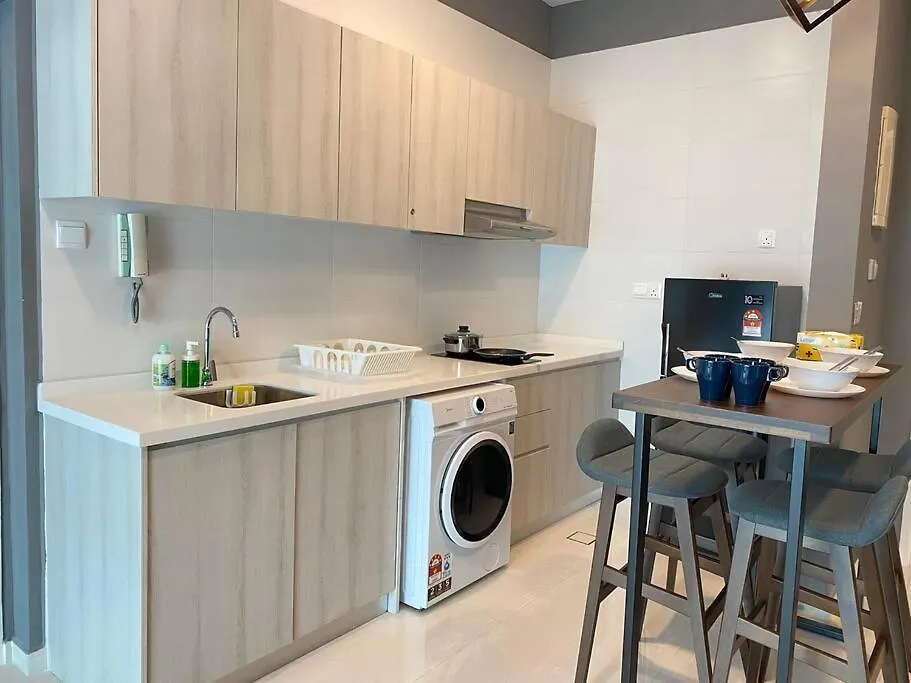 Jb Sks Pavillion 1Br Apt Nearjb Ciq -Smart Tv Johor Bahru