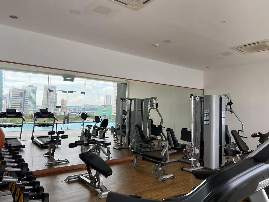 Jb Sks Pavillion 1Br Apt Nearjb Ciq -Smart Tv Johor Bahru Appartement