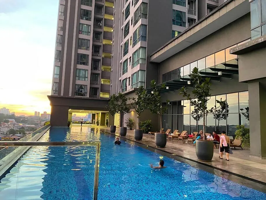 Appartement Jb Sks Pavillion 1Br Apt Nearjb Ciq -Smart Tv Johor Bahru Malaisie